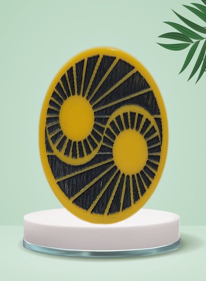 NHD مضرب الكاروم الاحترافي NHD PROAN810 - مصنوع من كرة البلياردو الأصلية (الصفراء) - Image 2